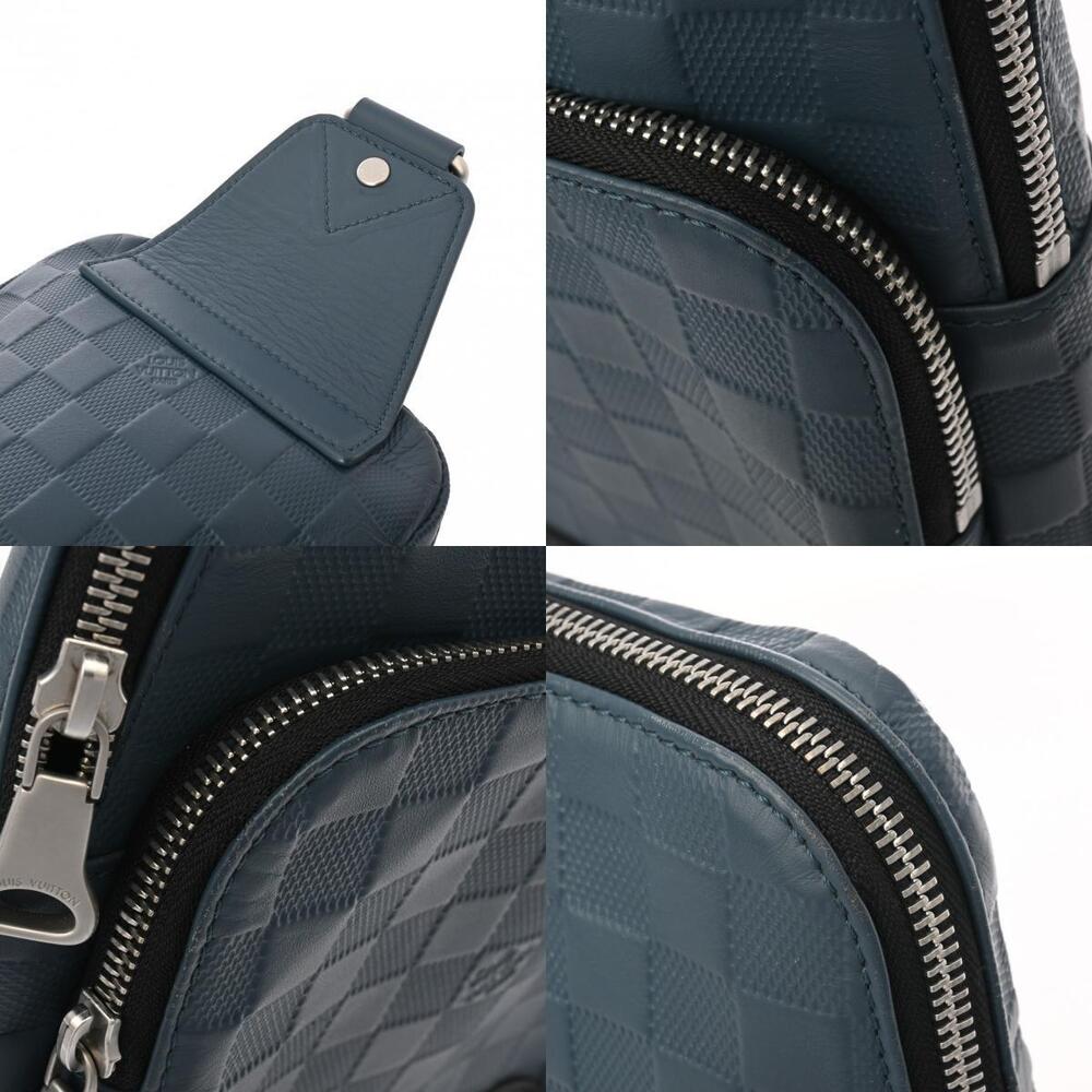 Louis Vuitton Damier Infini Black Avenue Sling Bag Orion Canvas Body - Picture 9 of 11